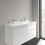 Villeroy & Boch Collaro Schrankwaschtisch 120 cm mit Überlauf, 2 Hahnlöcher