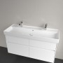 Villeroy & Boch Collaro Schrankwaschtisch 120 cm mit Überlauf, 2 Hahnlöcher