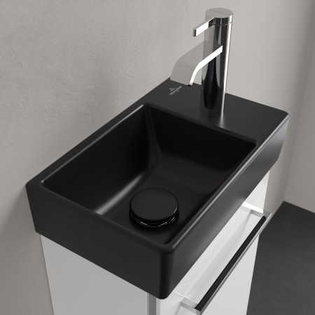Villeroy & Boch Avento Handwaschbecken 36 x 22 cm, Becken links, ohne Überlauf