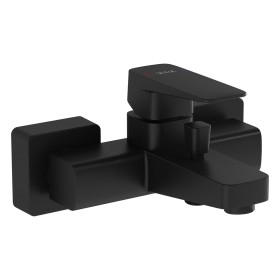 VitrA Root Square Einhebel-Wannenfüll- und Brausearmatur für Aufputz