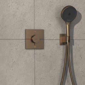 hansgrohe ShowerSelect Comfort E Thermostat UP für 2 Verbraucher mit integrierter Sicherungskombination