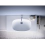 Geberit Acanto Waschtisch mit Ablagefläche und verdecktem Überlauf 75 x 48,2 cm