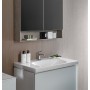 Geberit Acanto Waschtisch mit Ablagefläche und verdecktem Überlauf 75 x 48,2 cm