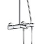 hansgrohe Croma Select 280 Air 1jet Showerpipe Wanne