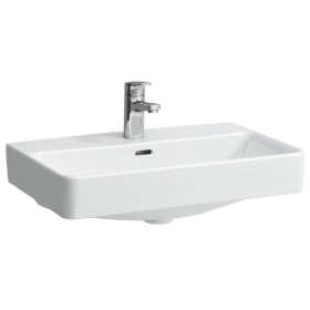 LAUFEN PRO S Compact Aufsatzwaschtisch 60 cm mit Hahnloch und Überlauf