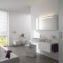 LAUFEN PRO S Compact Aufsatzwaschtisch 60 cm mit Hahnloch und Überlauf