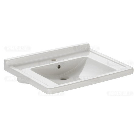 Duravit Starck 3 Waschtisch Vital 70 cm mit 1 Hahnloch