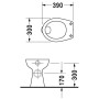 Duravit Duraplus Bambi Stand-WC für Kinder