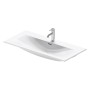 Duravit Viu Möbelwaschtisch 103 cm mit 1 Hahnloch, mit Überlauf