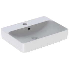 Geberit VariForm Aufsatzwaschtisch 60 x 45 cm, rechteckig, mit Hahnlochbank