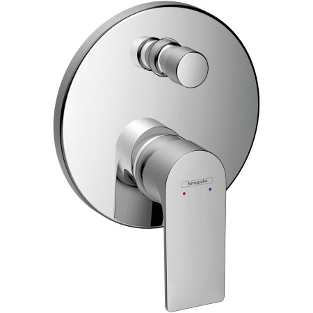 hansgrohe Rebris E Einhebel-Wannenarmatur Unterputz mit integrierter Sicherungskombination für iBox universal