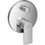 hansgrohe Rebris E Einhebel-Wannenarmatur Unterputz mit integrierter Sicherungskombination für iBox universal