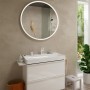 hansgrohe Tecturis S Einhebel-Waschtischarmatur 110 Fine CoolStart wassersparend+ mit Push-Open Ablaufgarnitur