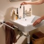 hansgrohe Xanuia Q Waschtisch 600/480 mit Hahnloch und Überlauf, SmartClean