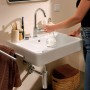 hansgrohe Xanuia Q Waschtisch 600/480 mit Hahnloch und Überlauf, SmartClean
