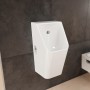 hansgrohe EluPura Original Q Urinal 600/300 mit Zulauf von hinten und Ablauf nach unten/hinten spülrandlos
