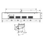 hansgrohe Rainfinity Schulterbrause 500 1jet mit Ablage