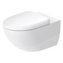 Duravit Architec Wand-WC 57,5 cm, Tiefspüler, Durafix inklusive