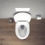 Duravit Architec Wand-WC 57,5 cm, Tiefspüler, Durafix inklusive