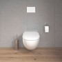 Duravit Architec Wand-WC 57,5 cm, Tiefspüler, Durafix inklusive
