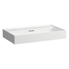 LAUFEN Kartell Waschtisch 80 x 46 cm, ohne Hahnloch, mit Überlauf