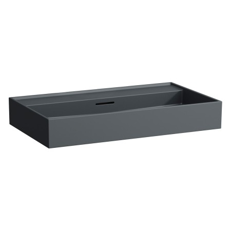 LAUFEN Kartell Waschtisch 80 x 46 cm, ohne Hahnloch, mit Überlauf