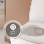 VitrA Aquacare Metropole WC-Set mit Bidetfunktion, spülrandlos, mit integrierter Armatur, inkl. Sitz