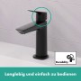hansgrohe Logis Einhebel-Waschtischarmatur 110 Fine CoolStart ohne Ablaufgarnitur