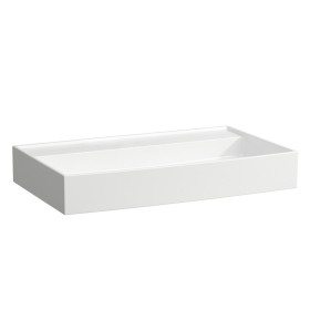 LAUFEN Kartell Waschtisch 80 x 46 cm, ohne Hahnloch, ohne Überlauf