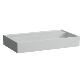 LAUFEN Kartell Waschtisch 80 x 46 cm, ohne Hahnloch, ohne Überlauf