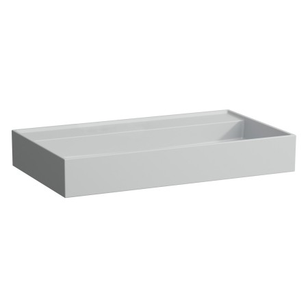 LAUFEN Kartell Waschtisch 80 x 46 cm, ohne Hahnloch, ohne Überlauf
