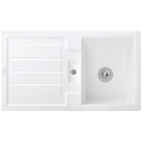 Évier encastrable Villeroy & Boch Flavia 50, bonde à commande manuelle, réversible
