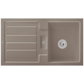 Évier encastrable Villeroy & Boch Flavia 50, bonde à commande manuelle, réversible