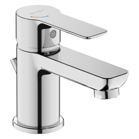 Miscelatore monocomando per lavabo Duravit D-Code FreshStart e MinusFlow