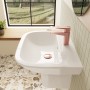 VitrA S20 Waschtisch 60 cm, 1 Hahnloch mittig und Überlauf