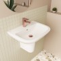 VitrA S20 Waschtisch 60 cm, 1 Hahnloch mittig und Überlauf