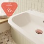 VitrA S20 Waschtisch 60 cm, 1 Hahnloch mittig und Überlauf