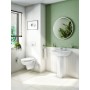 VitrA S20 Waschtisch 60 cm, 1 Hahnloch mittig und Überlauf