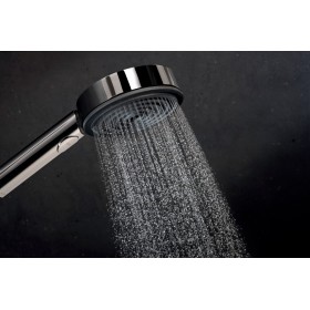 hansgrohe Pulsify Select S Brausesystem 105 3 Strahlarten Relaxation wassersparend, mit Ecostat Element und Duschstange 90 cm