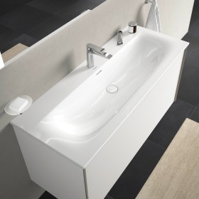 Duravit Viu Möbelwaschtisch 123 cm mit 1 Hahnloch, mit Überlauf