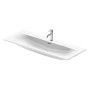 Duravit Viu Möbelwaschtisch 123 cm mit 1 Hahnloch, mit Überlauf