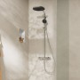 hansgrohe Pulsify S Puro Duschsystem 260 1 Strahlart wassersparend, mit Ecostat Fine und Duschkopf 3 Strahlarten