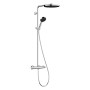 hansgrohe Pulsify S Puro Duschsystem 260 1 Strahlart wassersparend, mit Ecostat Fine und Duschkopf 3 Strahlarten