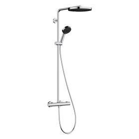hansgrohe Pulsify S Puro Duschsystem 260 1 Strahlart wassersparend, mit Ecostat Fine und Duschkopf 3 Strahlarten