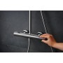 hansgrohe Pulsify S Puro Duschsystem 260 1 Strahlart wassersparend, mit Ecostat Fine und Duschkopf 3 Strahlarten