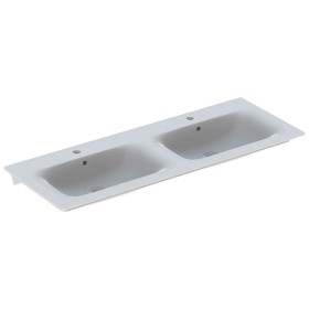 Geberit Renova Plan Doppelmöbelwaschtisch 130 x 48 cm