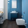Duravit ME by Starck Wand-WC Rimless mit HygieneGlaze