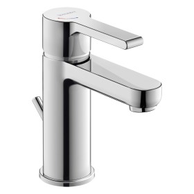 Duravit B.2 Einhebel-Waschtischmischer S FreshStart und MinusFlow, mit Zugstangen-Ablaufgarnitur