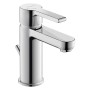 Duravit B.2 Einhebel-Waschtischmischer S FreshStart und MinusFlow, mit Zugstangen-Ablaufgarnitur