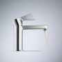 Duravit B.2 Einhebel-Waschtischmischer S FreshStart und MinusFlow, mit Zugstangen-Ablaufgarnitur